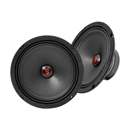 Bass Habit Rebel SR165M, 16,5cm Vidutinių dažnių garsiakalbiai automobiliui, Galia: 60 W, Jautrumas: 92 dB, Dažnio atsakas: 100Hz – 10kHz, Montavimo gylis: 58.5 mm | AudioVideo.lt