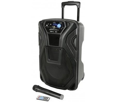 QTX BUSKER-10PA nešiojama garso sistema su akumuliatoriumi VHF