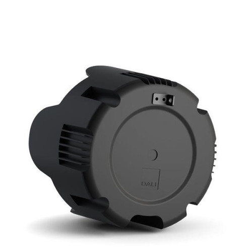 DALI PHANTOM K-60 BACK CAN juodas galinis korpusas – vaizdas iš galo