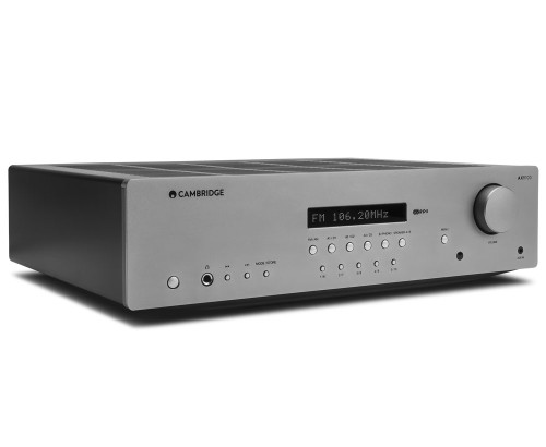 Cambridge Audio  AXR100 garso stiprintuvas FM Bluetooth 5.0 Stereo Resyveris 100W - 8 omų, dažnių juosta 5Hz - 50kHz 5.0 A2DP/AVRCP  | Nemokamas Pristatymas