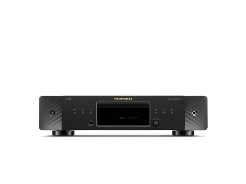 Marantz CD 70 juodas CD grotuvas iš priekio
