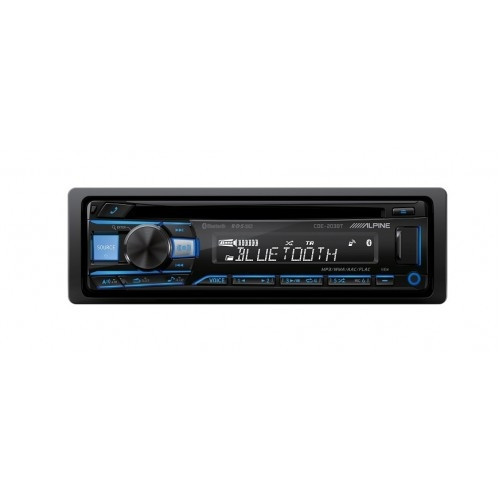 Alpine CDE-203BT Radijo imtuvas su CD ir USB galia 4x50W radijo stotys FM:18/MW:6/LW:6 | Nemokamas Pristatymas