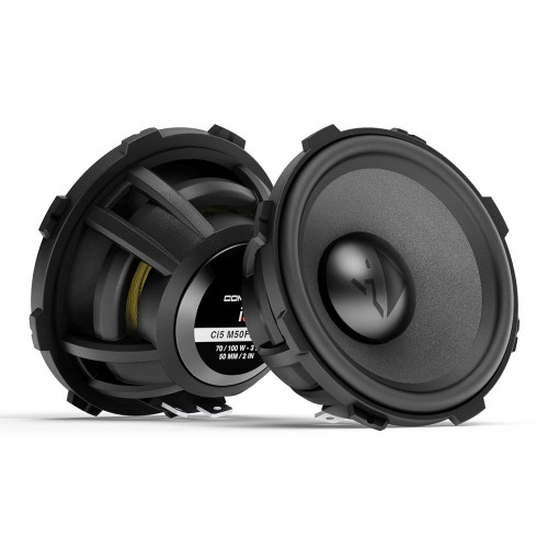 Helix Compose Ci5 M50FM-S3 – aukštos klasės 50 mm plačiajuosčiai garsiakalbiai automobiliui. Dažnių diapazonas: 300 Hz - 20,000 Hz. Jautrumas: 89 dB @ 2.83 V / 1m | Nemokamas Pristatymas