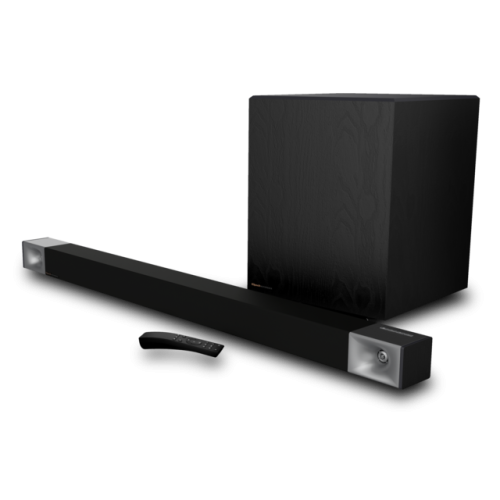 Klipsch Cinema 800 Dolby Atmos Soundbaras su žemų dažnių garso kolonėle | Visada geriausios Kainos garantija!