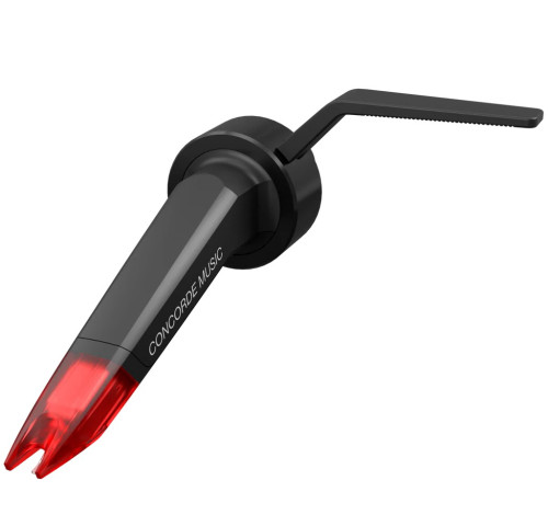 Ortofon Concorde Music Red Patefono kartridžas su galvute, Dažnių juosta 20-25.000 Hz (+3 / -1 dB), išėjimo lygis - 6 mV | 