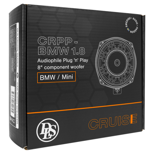 DLS Cruise CRPP-BMW1.8, automobilinis žemų dažnių garsiakalbis | Visada geriausios Kainos garantija!