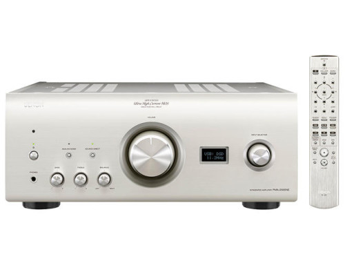 Denon PMA-2500NE Integruotas stiprintuvas su USB-DAC, High-res Audio ir "Simple & Straight" inžinerijos dizaino iš High-end modelių | Nemokamas Pristatymas