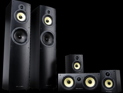 Wharfedale Crystal 4 rinkinys namų kino sistema, nemokamas pristatymas