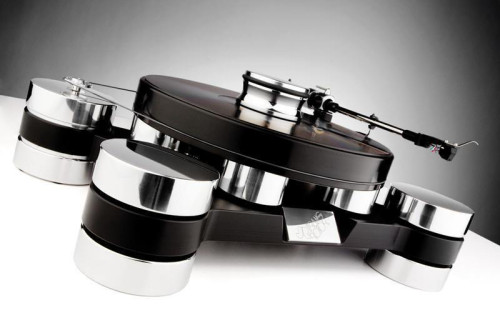 Transrotor Dark Star Silver Plokštelių Grotuvas + kartu su SME 5009 rinkiniai