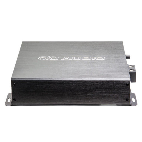 DD Audio SPS 100.4, 100 A akumuliatorių įkroviklis ir 9–16 V maitinimo šaltinis, metalinis korpusas su DD Audio logotipu ir tvirtinimo laikikliais.
