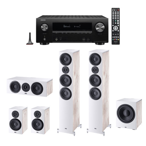 DENON AVR-X2500H + HECO AURORA 700/300/C30/SUB30A