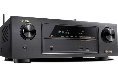 Denon AVR-X1200W 7.2 HD namų kino stiprintuvas resyveris 7x145W WiFi Bluetooth interneto radijas tinklo grotuvas Dolby Atmos, DTS:X