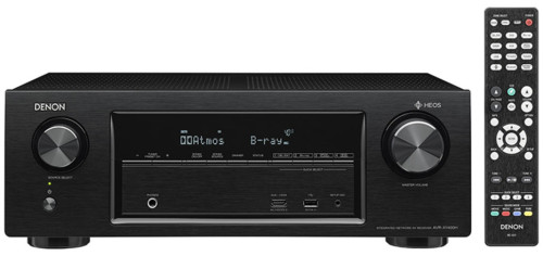 Denon AVR-X1400H Heos 7.2 HD namų kino stiprintuvas resyveris 7x175W WiFi Bluetooth interneto radijas tinklo grotuvas + dovana | nemokamas pristatymas