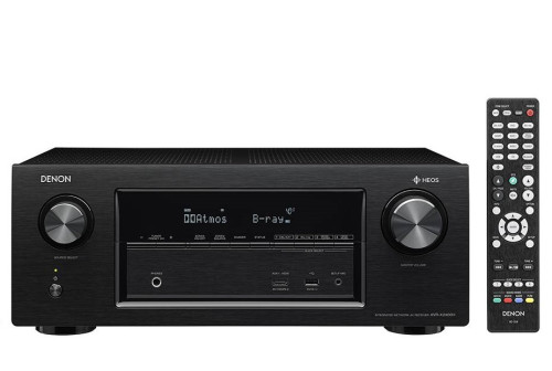Denon AVR-X2400H Heos 7.2 HD namų kino stiprintuvas resyveris 7x185W WiFi Bluetooth interneto radijas tinklo grotuvas + dovana | nemokamas pristatymas