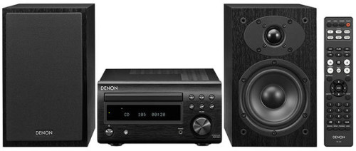 Denon D-M41 DAB+ Mikro Sistema Hi-Fi Stereo CD imtuvas bluetooth USB ir DAB+ su 2.0 garso kolonėlių komplektu | Nemokamas pristatymas