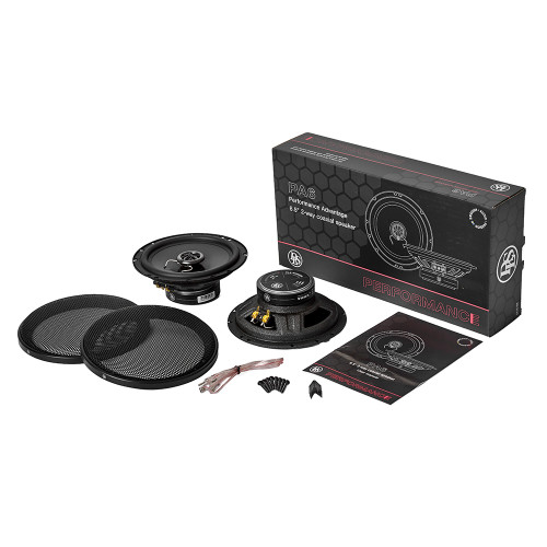 DLS PA6 koaksialiniai 16.5cm skersmens garsiakalbiai automobiliui, Galia: 100 W, dažnių juosta: 67– 20.000 Hz, jautrumas: 86 dB (1W/1m) | Nemokamas Pristatymas