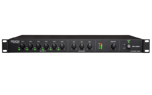 Denon Pro DN-306X 6 kanalų Mikšeris