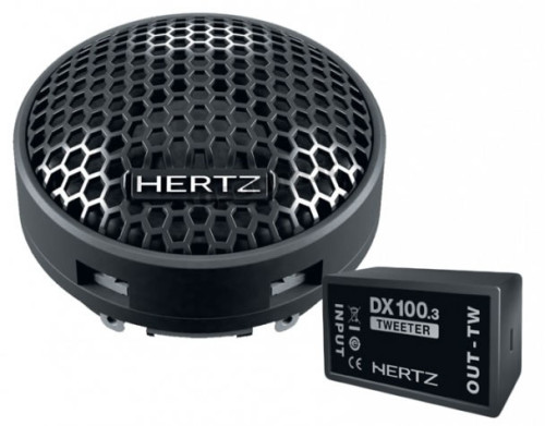 Hertz Dieci DT 24.3 aukštų dažnių garsiakalbiai su filtrais 80W kaina už 2 vnt.