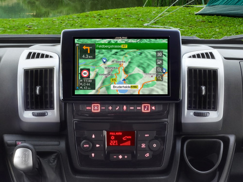 Alpine Style X902D-DU  9” colių liečiamo ekrano navigacija skirta Fiat Ducato 3, Citroën Jumper 2 ir Peugeot Boxer 2 su TomTom žemėlapiais, suderinama su Apple CarPlay ir Android Auto | Nemokamas Pristatymas