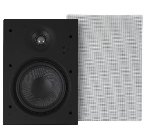 Dynavoice SystemOne IW690 SLIM įmontuojamos garso kolonėlės į sieną kaina už 1 vnt. baltos 120W | nemokamas pristatymas