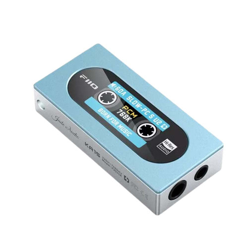 FIIO KA15 ausinių stiprintuvas su DAC integruotas DAC: 2 x CS43198, Galia: iki 290 mW @ 16 ohms | Nemokamas Pristatymas