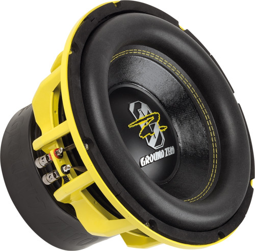 Ground Zero GZHW 30SPL 30 cm / 12" Žemų dažnių garsiakalbis 3000 W SPL galia 2 x 1 omai, 75 mm / 3", 2x spider Fs 35.4 Hz, Qts 0.44 | Nemokamas Pristatymas
