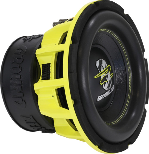 Ground Zero GZHW 25XSPL-D1  25 cm / 10" Žemų dažnių garsiakalbiai, 2500 W SPL 2 x 1 ohm, 63 mm / 2.5"  Fs 41.8 Hz, Qts 0.487, SPL 83 dB | Nemokamas Pristatymas