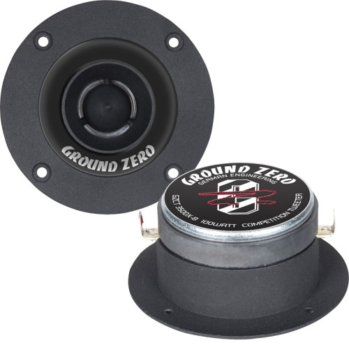 Ground Zero GZCT 3500X-B aukšto dažnio kompresiniai garsiakalbiai 98 mm / 3.86" 4 omai, 30 / 100 W, SPL 99 dB, 3 - 25 KHz 25 mm / 1" | Nemokamas Pristatymas