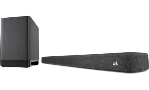 Komplektas: Polk Audio React, Soundbaro ir Polk Audio React SUB žemų dažnių garso kolonėlės | Visada geriausios Kainos garantija!