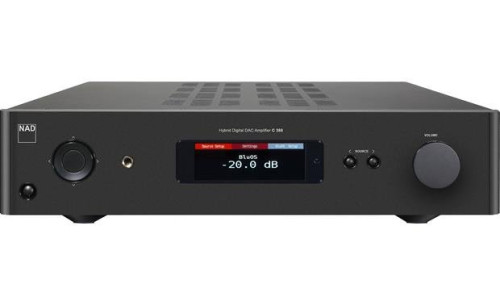 NAD C 368  Hibridinis Skaitmeninis DAC Stiprintuvas