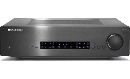 CAMBRIDGE CXA80 80W RMS integruotas garso stiprintuvas, juodos arba sidabrinės spalvos | nemokamas pristatymas