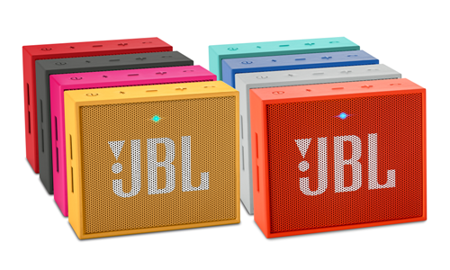 JBL GO Bluetooth® garso kolonėlė nešiojama su vidine baterija skirta telefonui ar kompiuteriui AUX IN
