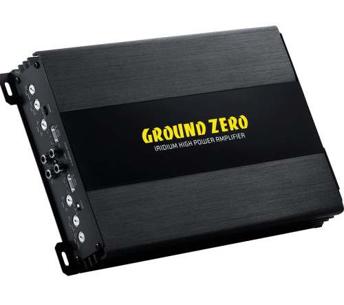 Ground Zero GZIA 4115HPX-II garso stiprintuvas automobiliui 4-ių kanalų max 500W | nemokamas pristatymas