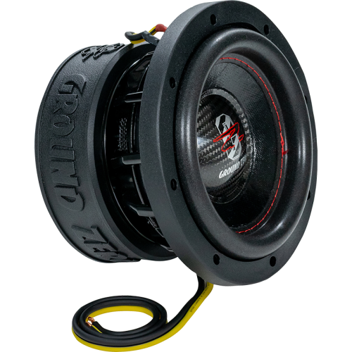 1. Ground Zero GZHW 16-D2 160 mm automobilinis subwooferis kampu, 500 W RMS / 1000 W SPL