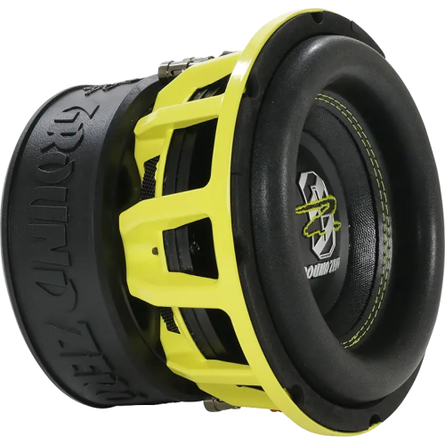 1. Ground Zero GZHW 20XSPL-D2 8" automobilinis subwooferis kampu