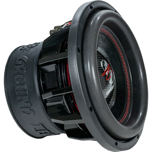 Ground Zero GZHW 25-D2 250 mm automobilinis SPL subwooferis kampu, 1200 W RMS / 2500 W SPL