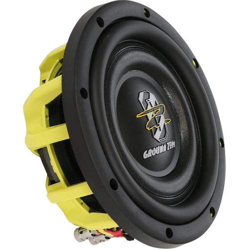 Ground Zero GZHW 8SPL-D2 FLAT galinė dalis su 2 × 2 Ω jungtimis