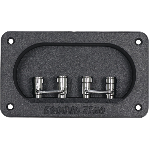 Ground Zero GZST 4S, 4-pin garsiakalbio terminalas | AudioVideo.lt