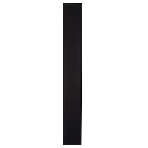 DLS Flatbox Slim XL Black sieninė garso kolonėlė su juodomis grotelėmis
