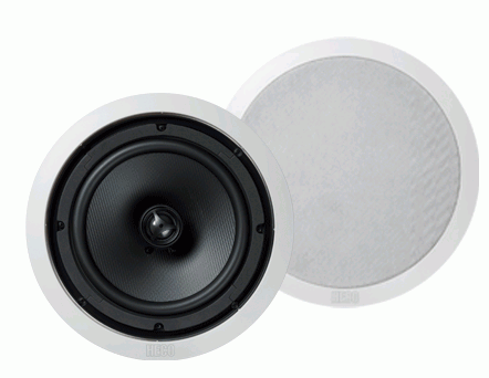 HECO INC 82 Į lubas montuojamas garsiakalbis Galia: 100W/RMS, 200WMax Dažnių juosta: 34-28000Hz Jautrumas: 90dB | Nemokamas Pristatymas
