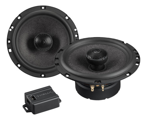 Helix S 6X 2-jų juostų Koaksalinių garsiakalbių komplektas galia RMS80W / Maks.160 W, dažnių juosta 50 Hz - 25,000 Hz, varža 4 Ω | Nemokamas Pristatymas