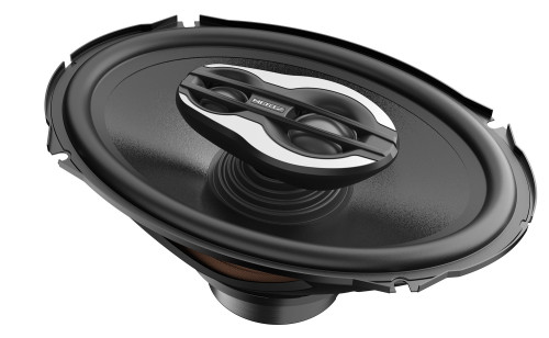 Hertz SX 690 H NEO – Koaksalinis 3 juostų garsiakalbis, skirtas Harley-Davidson motociklams. Galia: 130 W RMS / 260 W maks. Varža: 4 omai.​  Dažnių diapazonas: 45 Hz – 24 kHz | Nemokamas Pristatymas