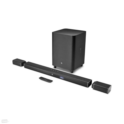 JBL Bar 5.1 Garso sistema 510W galia, 4K palaikymas, 3HDMI, SoundShift funkcija  | Nemokamas Pristatymas