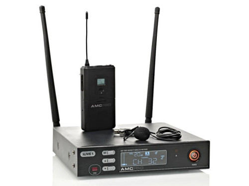 AMC iLive 1 Lavalier radijo mikrofono ir imtuvo komplektas, nemokamas pristatymas