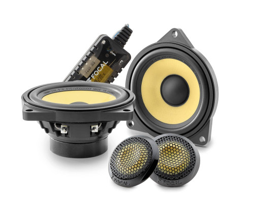 Focal IS BMW 100K – aukščiausios klasės 2-jų dalių komponentinis garso sistemos komplektas, sukurtas specialiai BMW ir MINI automobiliams. Woofer + tweeter | Nemokamas Pristatymas