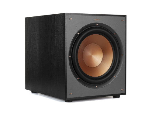 Klipsch Reference R-120SW Žemų dažnių kolonėlė  dažnių juosta 29Hz - 120Hz +/- 3dB max akustinis išėjimas 116 dB stiprintuvo galia 200W/400W | Nemokamas Pristatymas