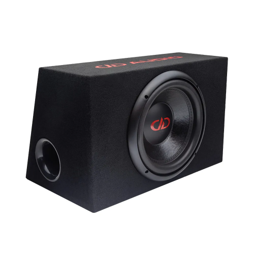 DD Audio LE-112.1 12 colių žemų dažnių garsiakalbis fazoinvertorinėje dėžėje, 250 W RMS