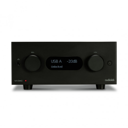 Audiolab M-DAC+ D/A keitiklis su 2 x USB, 2 x SPDIF ir 2 x TOSLINK skaitmeniniais įėjimais Panaudotas ESS Sabre32 9018 32 bitų keitiklis | Nemokamas Pristatymas