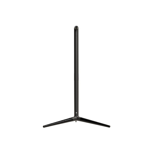 Monitor Audio Radius Floor Stand 4G, juodas grindinis garso kolonėlės stovas be kolonėlės, vaizdas iš priekio.