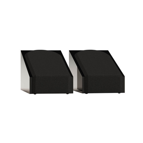 Monitor Audio Silver AMS 8G juodos erdvinio garso kolonėlės su apsauginėmis grotelėmis, pora